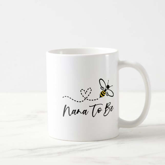 Taza De Café Funny Bee Lover Nana To Be  (Derecha)