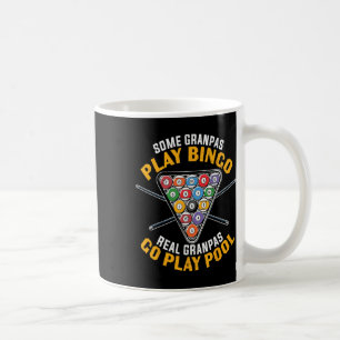 Taza De Café Funny Billiard Pool Grandpa Professional Billiard