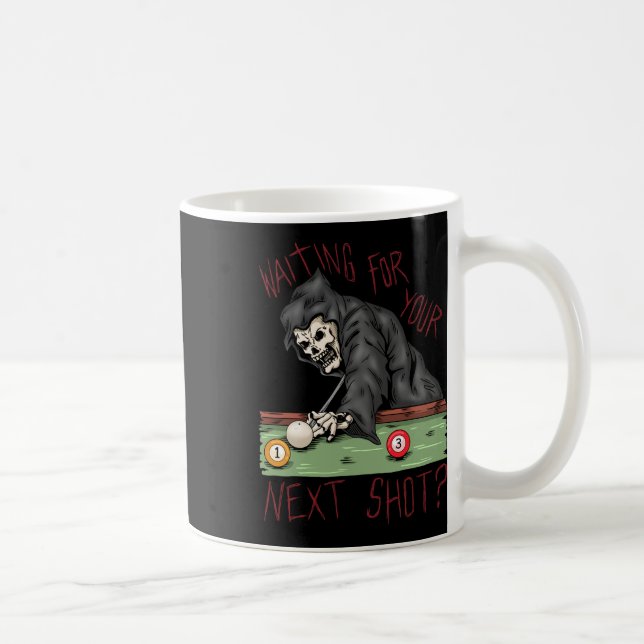 Taza De Café Funny Billiard Pool Player Billiards (Derecha)