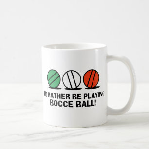 Taza De Café Funny Bocce Ball