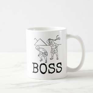 TAZA DE CAFÉ FUNNY BOSS WHIPPING COFFEE MUG