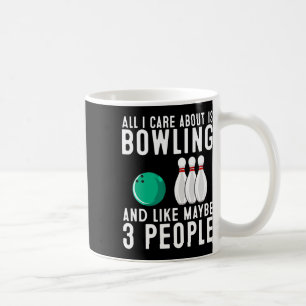 Taza De Café Funny Bowling Design Para Hombres Mujeres Boliche