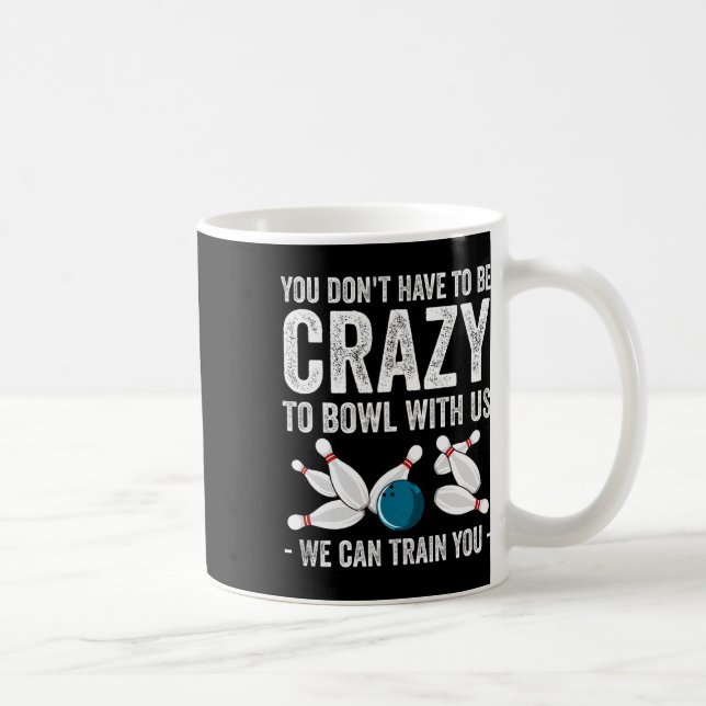Taza De Café Funny Bowling Design Para Hombres Mujeres Niños Bo (Derecha)