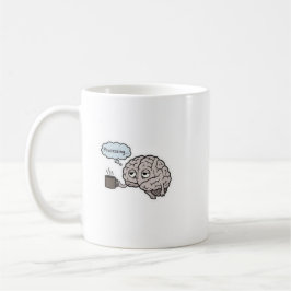 Taza De Café Funny Brain Drinking Coffee Mug - Cute Science & C