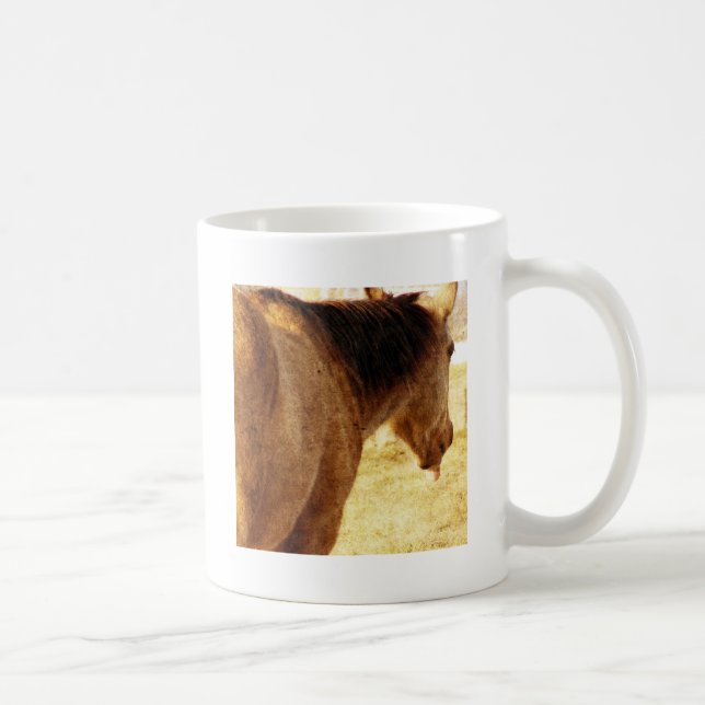 Taza De Café Funny Buckskin (Derecha)