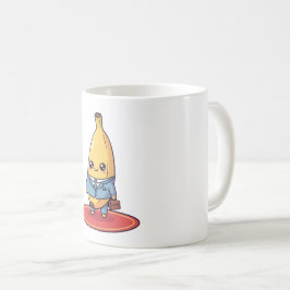 Taza de café Funny Business Banana para oficina