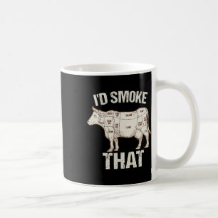 Taza De Café Funny Carnicero Sarcástico Cocinero Bbq Humaría El