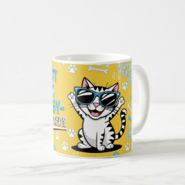 Taza De Café Funny Cat café cup Personalizado