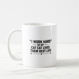 Taza De Café Funny Cat Lover Mug