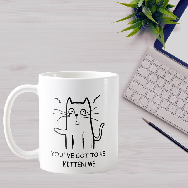 Taza De Café Funny Cat Quote Coffee Mug (Subido por el creador)