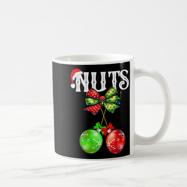 Taza De Café Funny Chest Nuts Chestnuts Matching Family Christm (Derecha)
