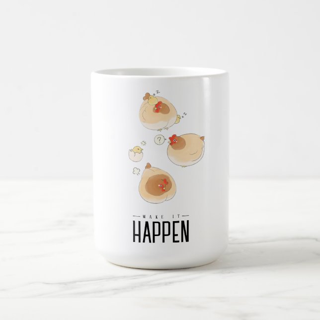 Taza De Café Funny Chicken (Centro)