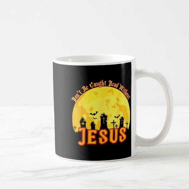 Taza De Café Funny Christian Halloween  (Derecha)
