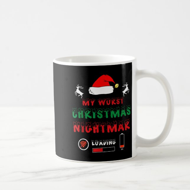 Taza De Café Funny Christmas My Worst For Gamers  (Derecha)