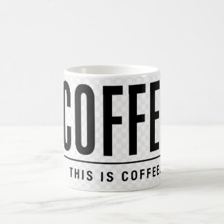Taza De Café Funny Coffee Mug | This Is Coffee | Sarcastic