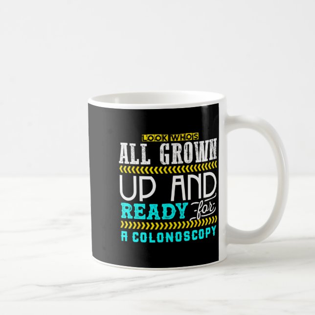Taza De Café Funny Colonoscopy Joke Medical Humor Checkup  (Derecha)
