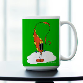 Taza De Café Funny, Colorful, Quirky, Cartoon Character
