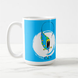 Taza De Café Funny, Colorful, Quirky, Cartoon Character