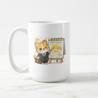 Taza De Café Funny Corgi Weather Nap Chance