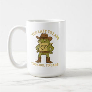 Taza De Café  Funny Cowboy Raccoon T-Shirt – "All Hat No Hustle