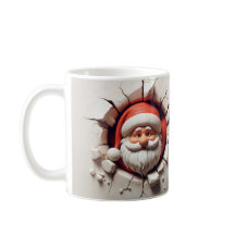 Funny Crashing Santa Claus Design