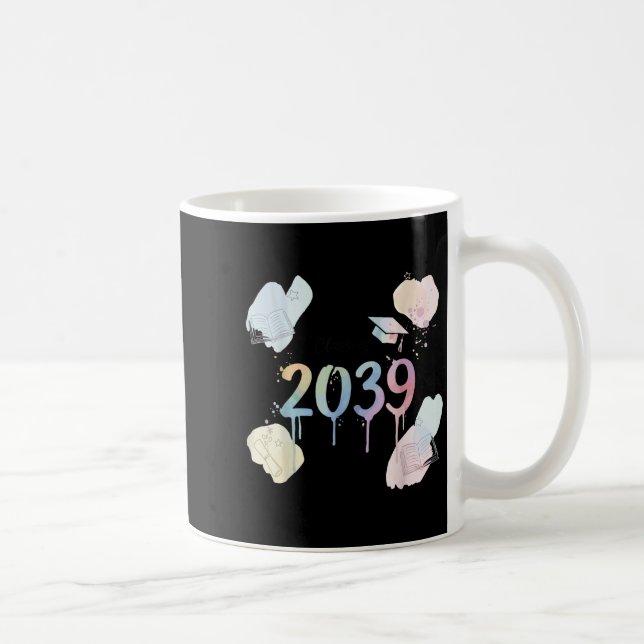 Taza De Café Funny Crater Generation Cl Of 20&#;  Grow With Me  (Derecha)