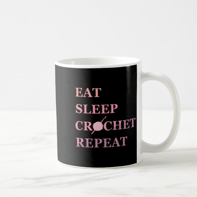 Taza De Café Funny Crochet Quote  (Derecha)