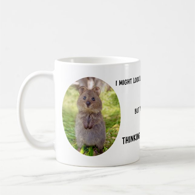 Taza De Café Funny Cute Quokka Australia Mug (Izquierda)