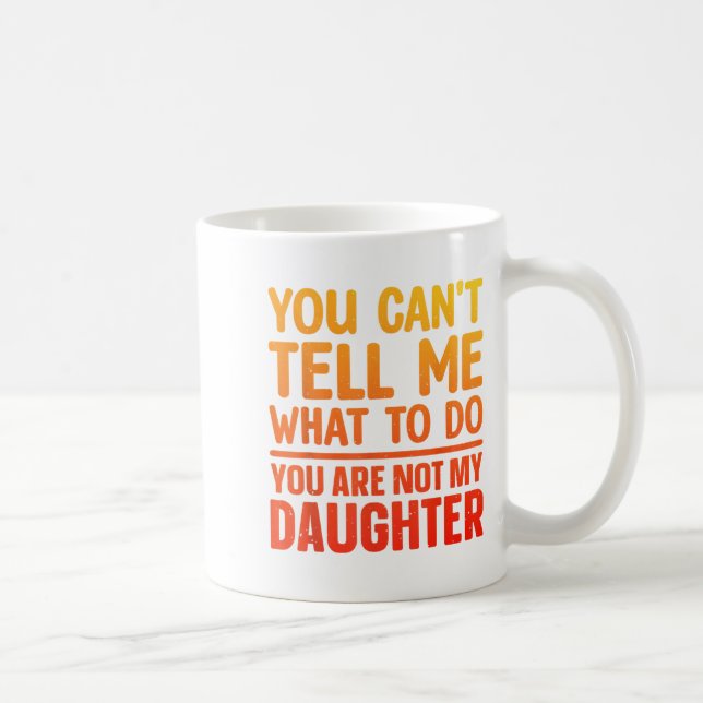 Taza De Café Funny Dad Design For Father Daddy Papa Men From Da (Derecha)