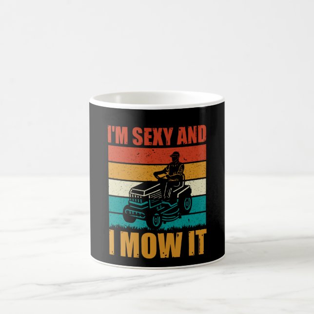 Taza De Café Funny Dad LandScaper Gift For Father's Day (Centro)