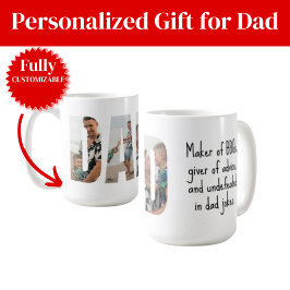 Taza De Café Funny Dad Mug – BBQ Master & Dad Joke Champion