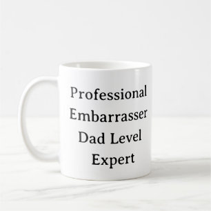 Taza De Café Funny Dad Mug - Personalizado profesional del Emba
