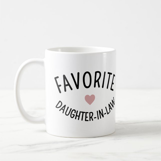 Taza De Café Funny de la unión familiar favorita de la hija en  (Izquierda)