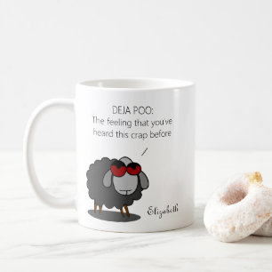 Taza De Café Funny de sarcasmo personalizado deja vu POO humild