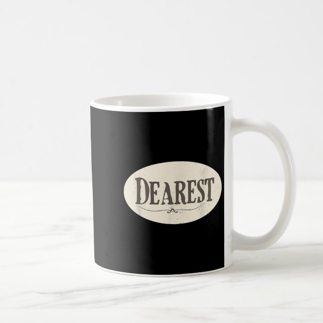 Taza De Café Funny Dearest Costume  (Derecha)