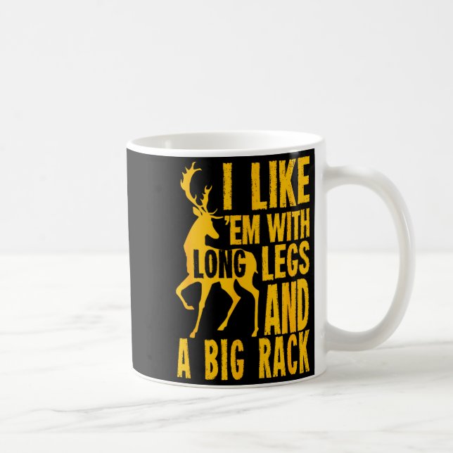 Taza De Café Funny Deer Hunting Quote Gift For Hunters  (Derecha)