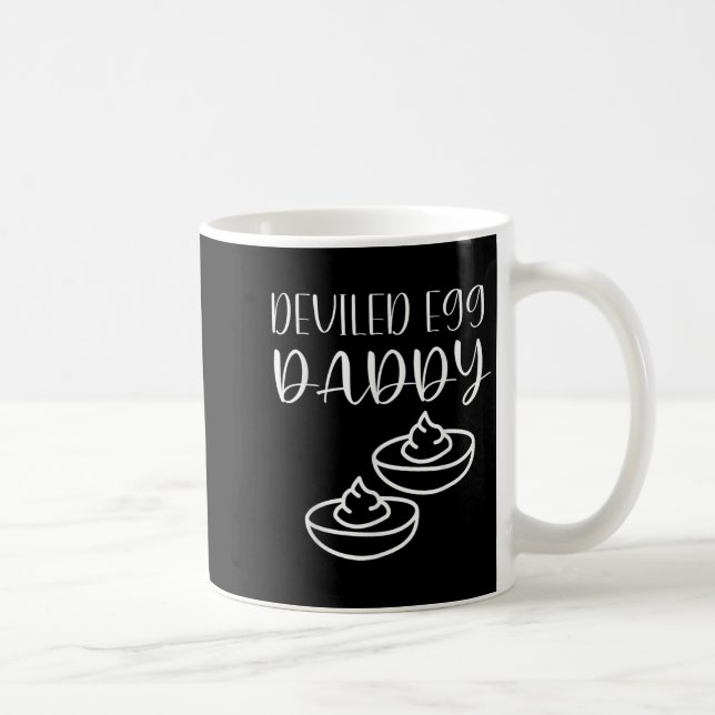 Taza De Café Funny Deviled Egg Daddy  (Derecha)