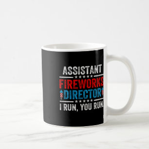 Taza De Café Funny Director De Istant Fuegos Artificiales El 4