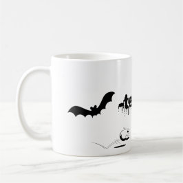 Taza De Café Funny diseño de chiste de Halloween