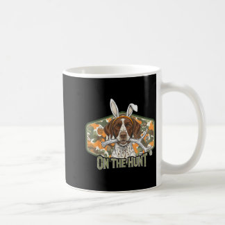 Taza De Café Funny easter labrador retriever on the hunt bunny