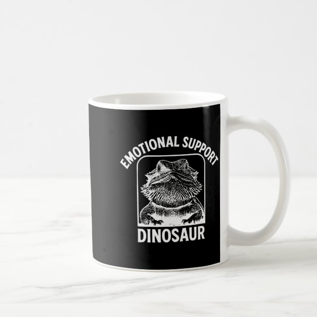 Taza De Café Funny Emotional Suprt Dinosaur  (Derecha)