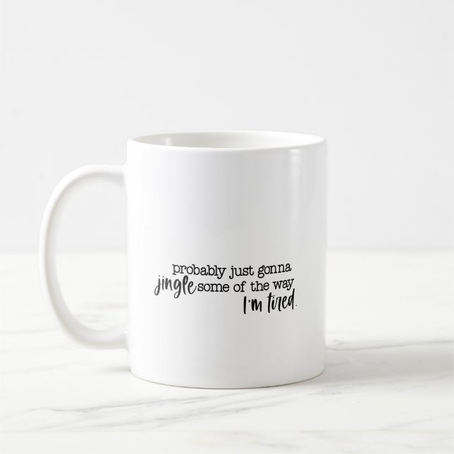 Taza De Café Funny Employee Christmas Humor Mug (Izquierda)