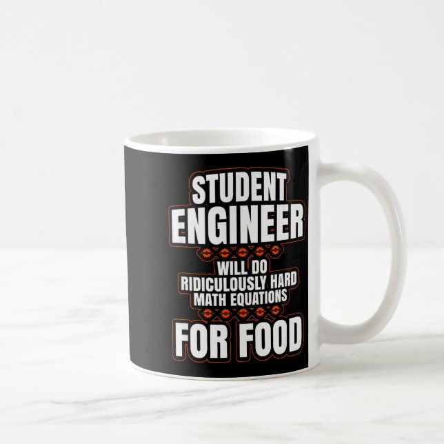 Taza De Café Funny Engineer Engineering College Student S  (Derecha)