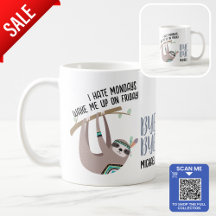 FUNNY Farewell COLLEAGUE Mug - Odiar los lunes