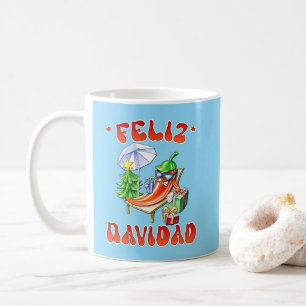Taza De Café Funny Feliz Navidad Navidad Chili