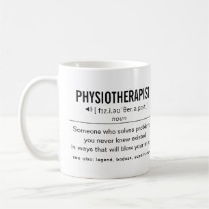 Taza De Café Funny fisioterapeuta personalizada
