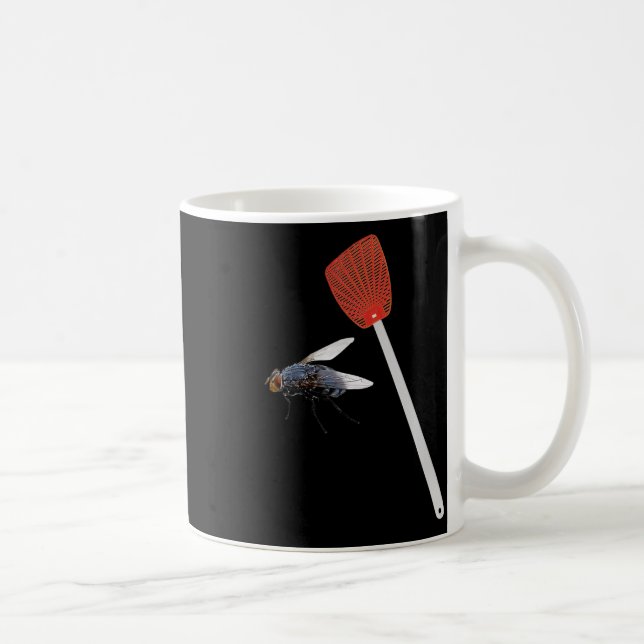 Taza De Café Funny Fly Swatter Pro Biden Harris 2020 Debate Sar (Derecha)
