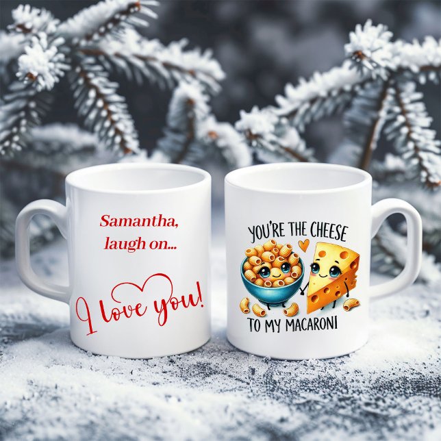 Taza De Café Funny Food Valentine Mug Custom Name Love Gift (Funny Food Valentine Mug Custom Name Love Gift)