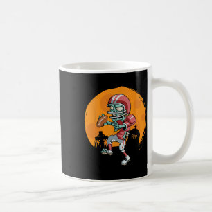 Taza De Café Funny Football Zombie Player Halloween Sp
