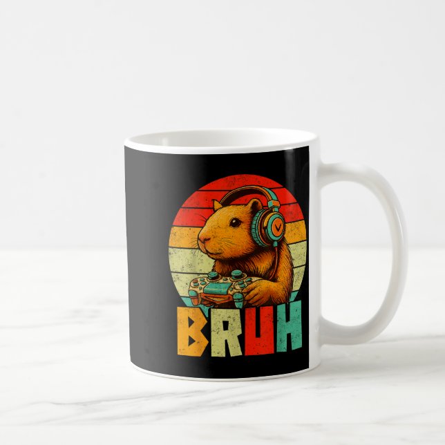 Taza De Café Funny For Capybara Lovers Mens Boys Kids Graphics  (Derecha)